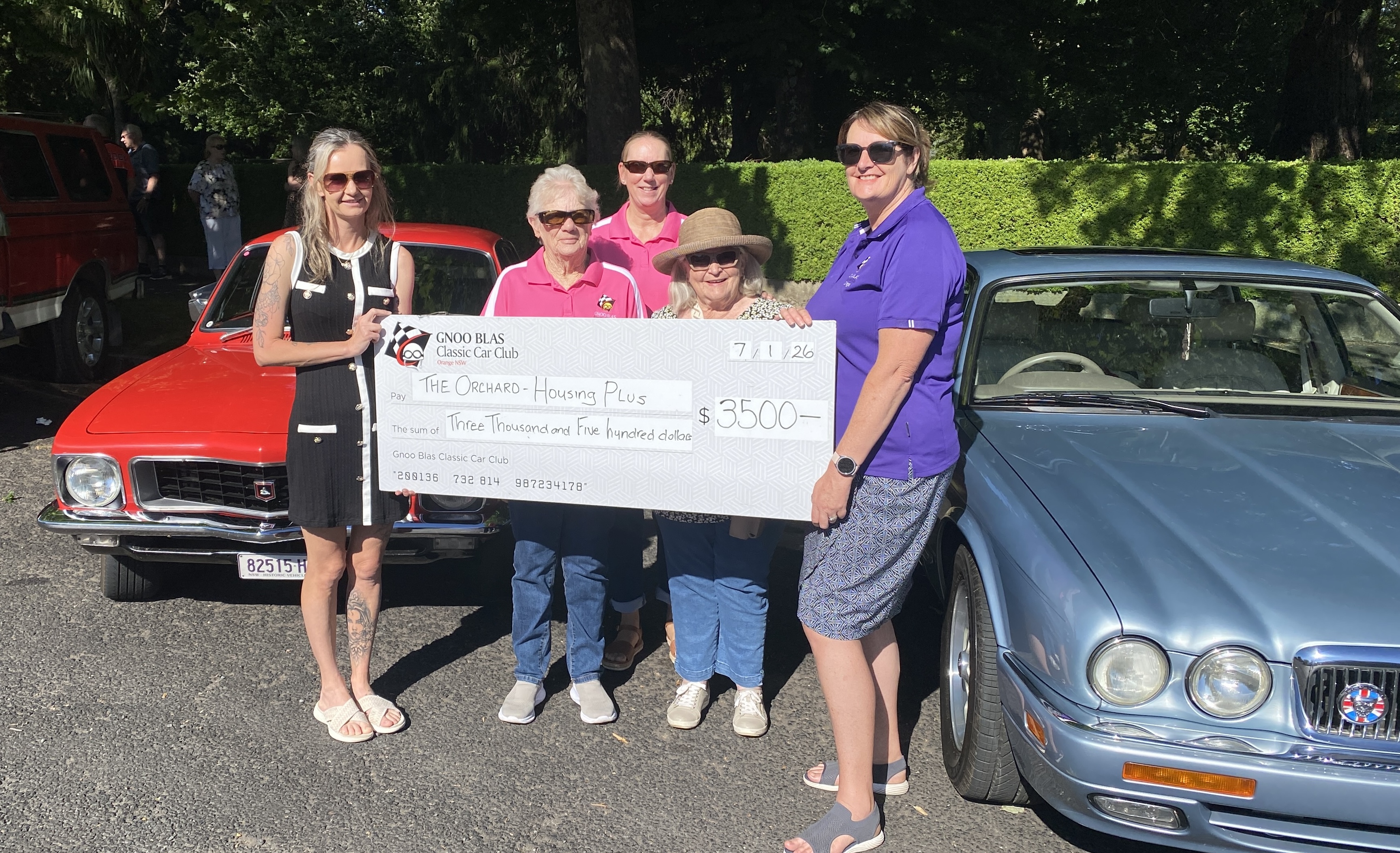 $3500 donation made to The Orchard – Housing Plus